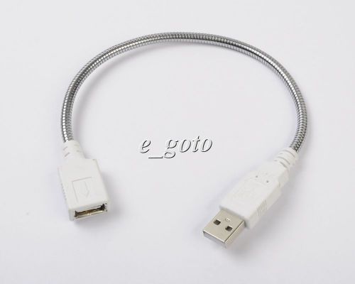 USB Power Apply Cable Extension Cord Flexible Metal Tubing for USB Lamp for Ardu