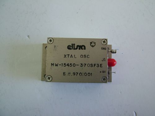 XTAL OSCILLATOR RF 370MHz 12dbm MW-15450-370SF3E SN 1001