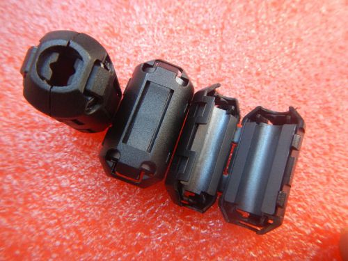 50pcs black 7mm clip-on rfi emi filter ferrite ferrites (without mark) for sale
