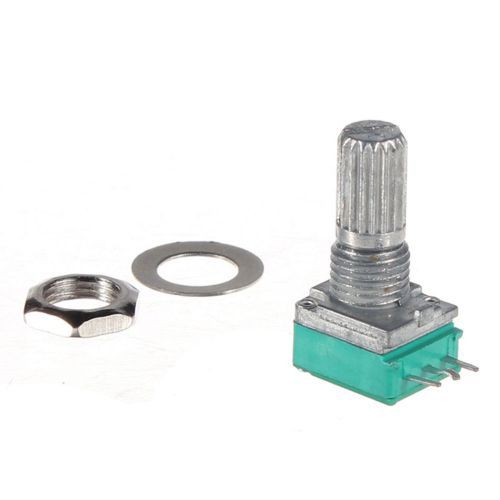 50 K ohm Linear Rotary Pot Potentiometer With Nut &amp; Spacer