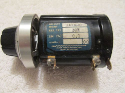 Helipot   10 Turn Potentiometer w/ Dial      Clean well kept.