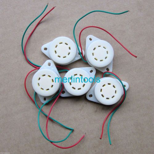 5Pcs Mini Buzzer 6V - 24V DC Continuous