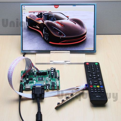 HDMI VGA CVBS AUDIO USB Driver Board+N101ICG HSD101PWW 10.1&#034; 1280*800 IPS LCD