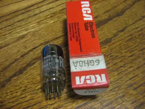 Vintage RCA 6GH8a, electron tube New Old Stock (NOS) electronic vacuum