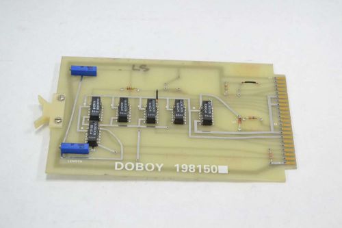 DOBOY 198150 PRINTED MODULE CARD ASSEMBLY PCB CIRCUIT BOARD B354629