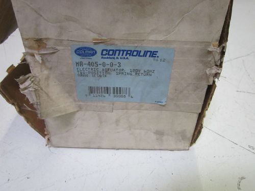 BARBER-COLEMAN MA-405-0-0-3 ACTUATOR 120V *USED*