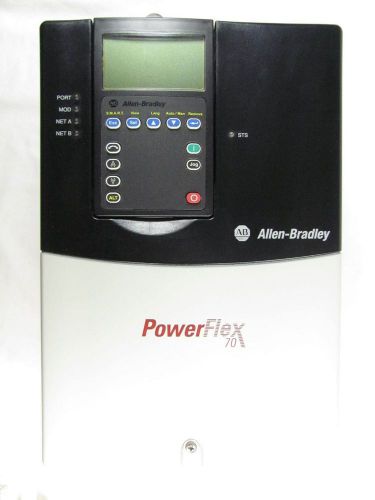 Allen Bradley, PowerFlex 70, 20AD011A0AYNANNN, 7.5 HP, Very Good Condition