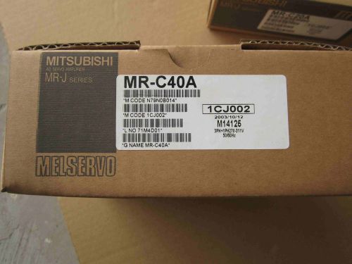 New in box mitsubishi ac servo amplifier mr-c40a for sale