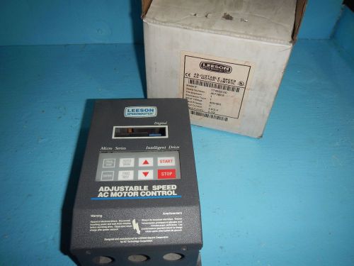 Leeson electric 174920.00 drive 1 hp 400-460v 2.3/2amp 3ph for sale
