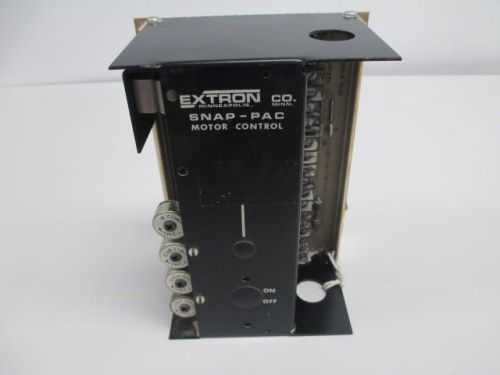 New extron m8208-04-0716 control 3/4hp 230/240v-ac 5a motor drive d232099 for sale