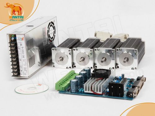 Eu&amp;us free! 4axis nema 23 stepper motor 290oz-in,2 phase, 6-leads cnc router kit for sale