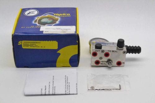 New hydro stp-08-10 safe-t unit 0-2gpm flow meter b414666 for sale