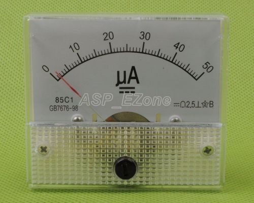 Hot DC Ammeter Head Pointer 50UA