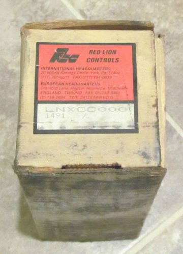 NEW Red Lion Controls LNXC LYNX Contact Input Counter Module LNXCC000 1491