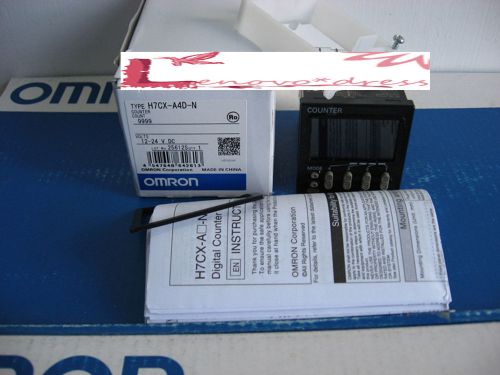 Omron counter h7cx-a4d-n 12-24vdc h7cxa4dn new in box free shipping #j436 lx for sale
