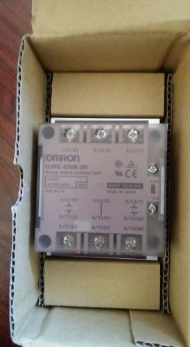 Omron genuine g3pe-535b-2n dc12-24 3-phases solid state contactor 35a/200-480vac for sale