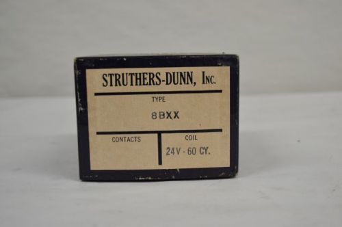New struthers-dunn 8bxx-24vac relay 24v-ac  d203601 for sale