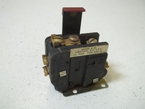 SQUARE D 9065-ARO-1L OVERLOAD RELAY *USED*
