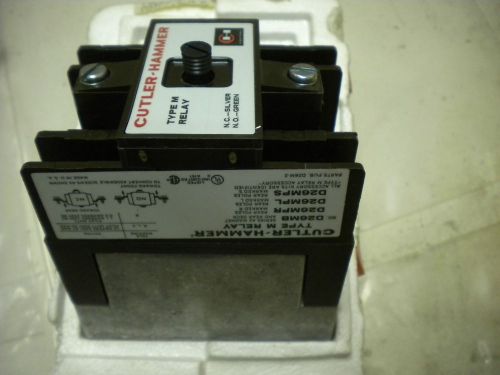 (z 8-7 l12) cutler hammer d26mba type m relay for sale