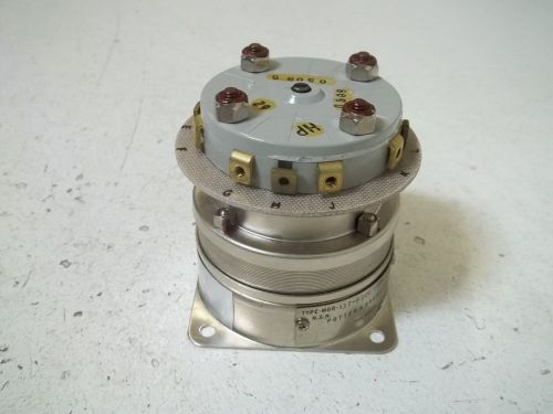 POTTER &amp; BRUMFIELD MDR-137-8 ROTARY  RELAY 125V *NEW OUT OF A BOX*