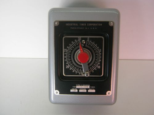 Industrial Timer Corporation 30 Second Timer TDAB-30S 24 VDC