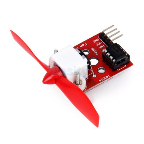 L9110 Fan Motor Module with Fan Propeller for Firefighting Robot Arduino