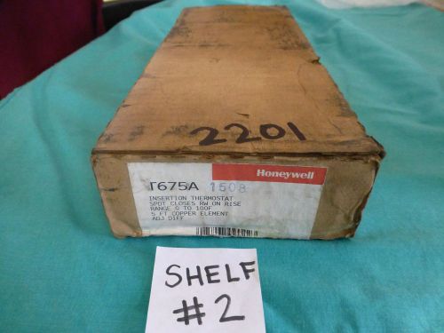 Honeywell Type T675 A 1508 Bulb Temperature insertion thermostat Control