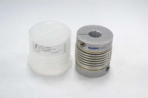 New gam gear km-80 1-1/8 in bellows coupling km series b352853 for sale
