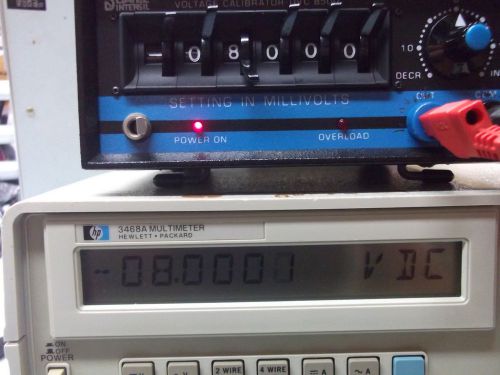 DATEL DVC-8500A  HIGH-PRECISION VOLTAGE SOURCE W/MANUAL FREE SHIPPING
