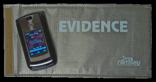 Stp1100 - rf shielded evidence pouch for sale