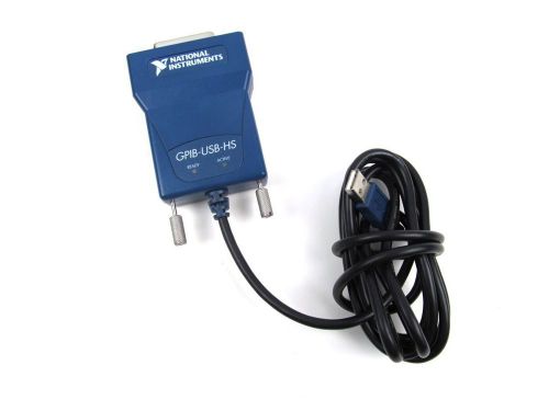 National instruments ni gpib-usb-hs usb interface adapter controller ieee 488 for sale
