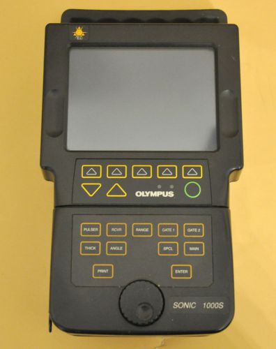Olympus Staveley Nortec 1000S Sonic Flaw Detector Transducer NDT Calibrated