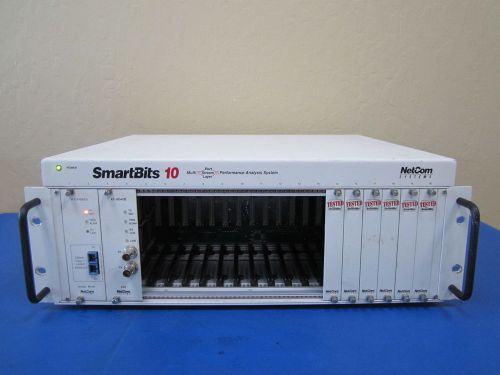 Spirent SmartBits Model SMB-10 Network Analyzer w/ AT-9155Cs &amp; AT-9045B Modules