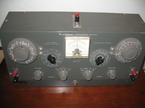 Vintage-Heathkit-Model-IB-2A-Impedance-Bridge-Electrical test equipment