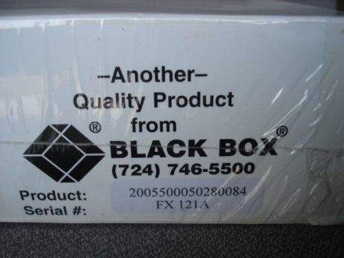 BLACK BOX EX 121A      MODEL # 120B