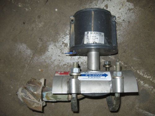 McCrometer McPropeller 4&#034; Flow Meter 0-800 G.P.M