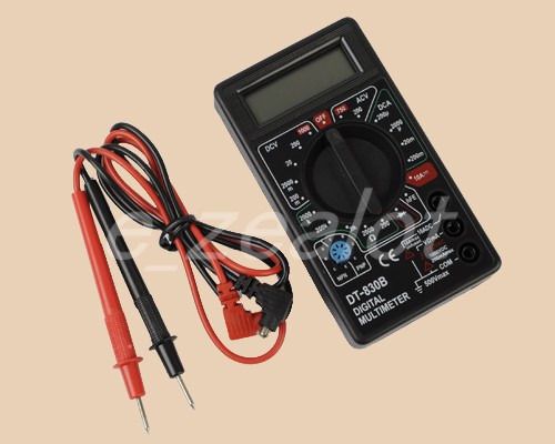 Digital lcd voltmeter ohmmeter ammeter multimeter handheld tester ohm volt new for sale
