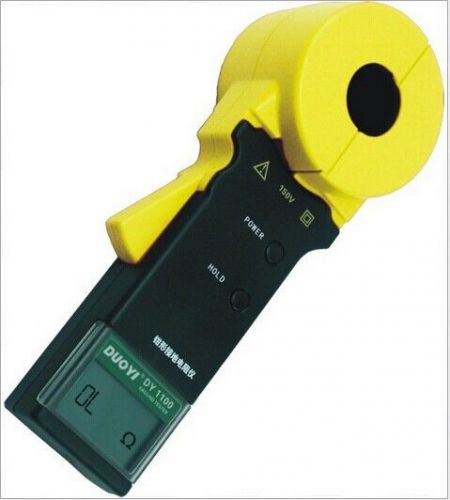 Dy1000a digital clamp-on earth ground resistance tester meter for sale