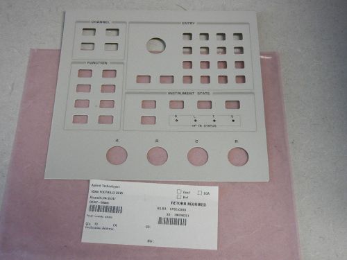 Agilent HP 08757-80085 Panel Overlay for 8757D W / Opt. 001 NOS