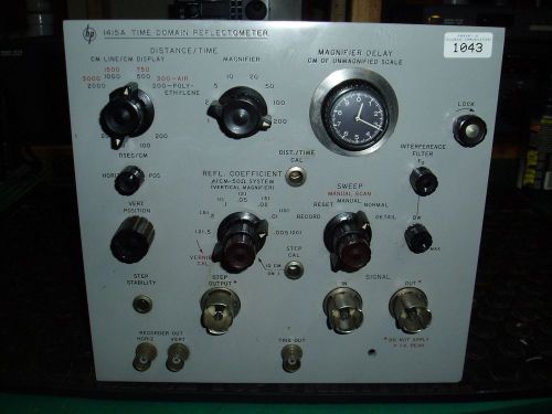 Hp model 1415a time domain reflectometer plug-in for hp model 140 oscilloscope for sale