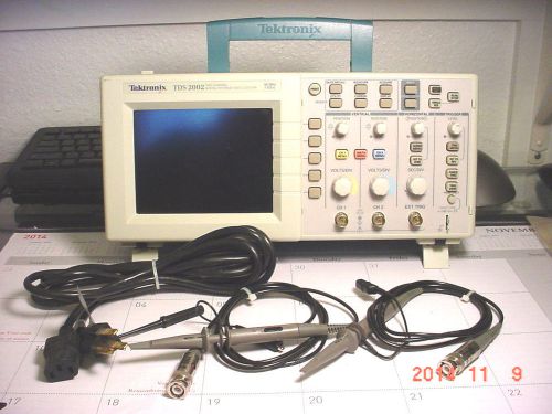 Tektronix tds 2002 2 channel digital storage oscilloscope for sale