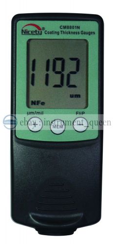 Non-magnetic metal substrates suitable coating thickness gauge cm8801n 0-1250?m for sale