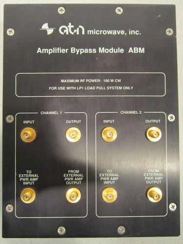 ATN Microwave Amplifier Bypass Module, Opt: ABM, 2 Channel, Use w/LP Load System