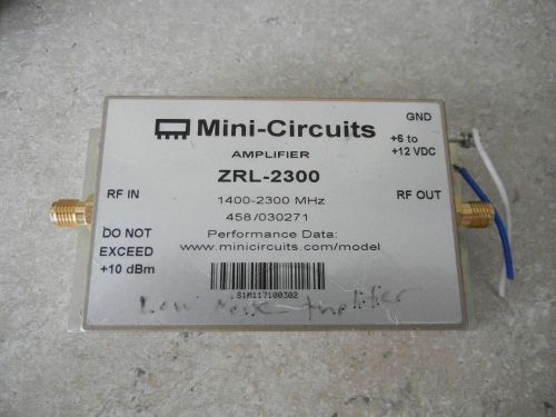 Mini-Circuits ZRL-2300-SMA Amplifier 1400 to 2300 MHz 292
