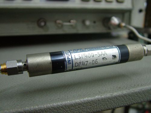 RF LOW PASS FILTER  400MHz    LOSS 0.7db  LSF400-5AA  SMA COAXIAL