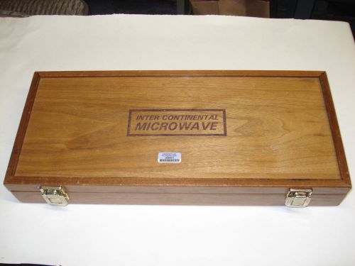 Inter-continental microwave trl calibration kit 15 mil sub,. 140 mil thru for sale