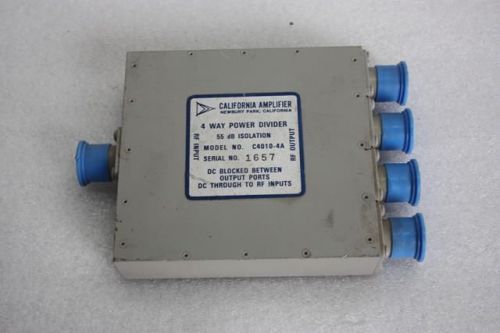 California Amplifier 4-Way Power Divider Model C4010-4A