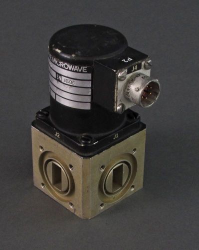 Teledyne microwave ws-12p11-13 waveguide switch - 3-port, wr-62, 12.4-18 ghz for sale
