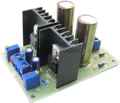 LM317 337 dual power AC to DC Converter adjustable Regulated power supply module