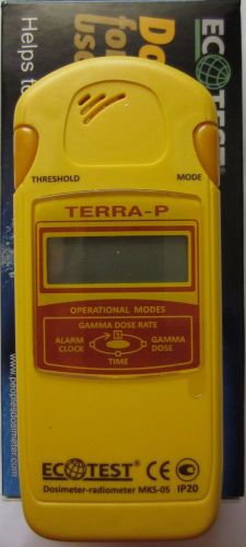 LOT - 3 PCS -  Radiation Detector Dosimeter Terra-P MKS-05 Geiger Counter